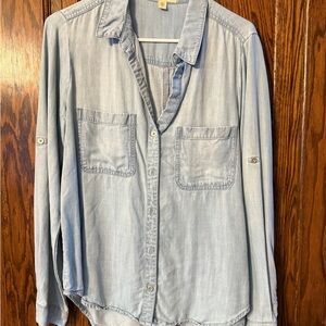 Cloth & Stone Sky Blue Shirt